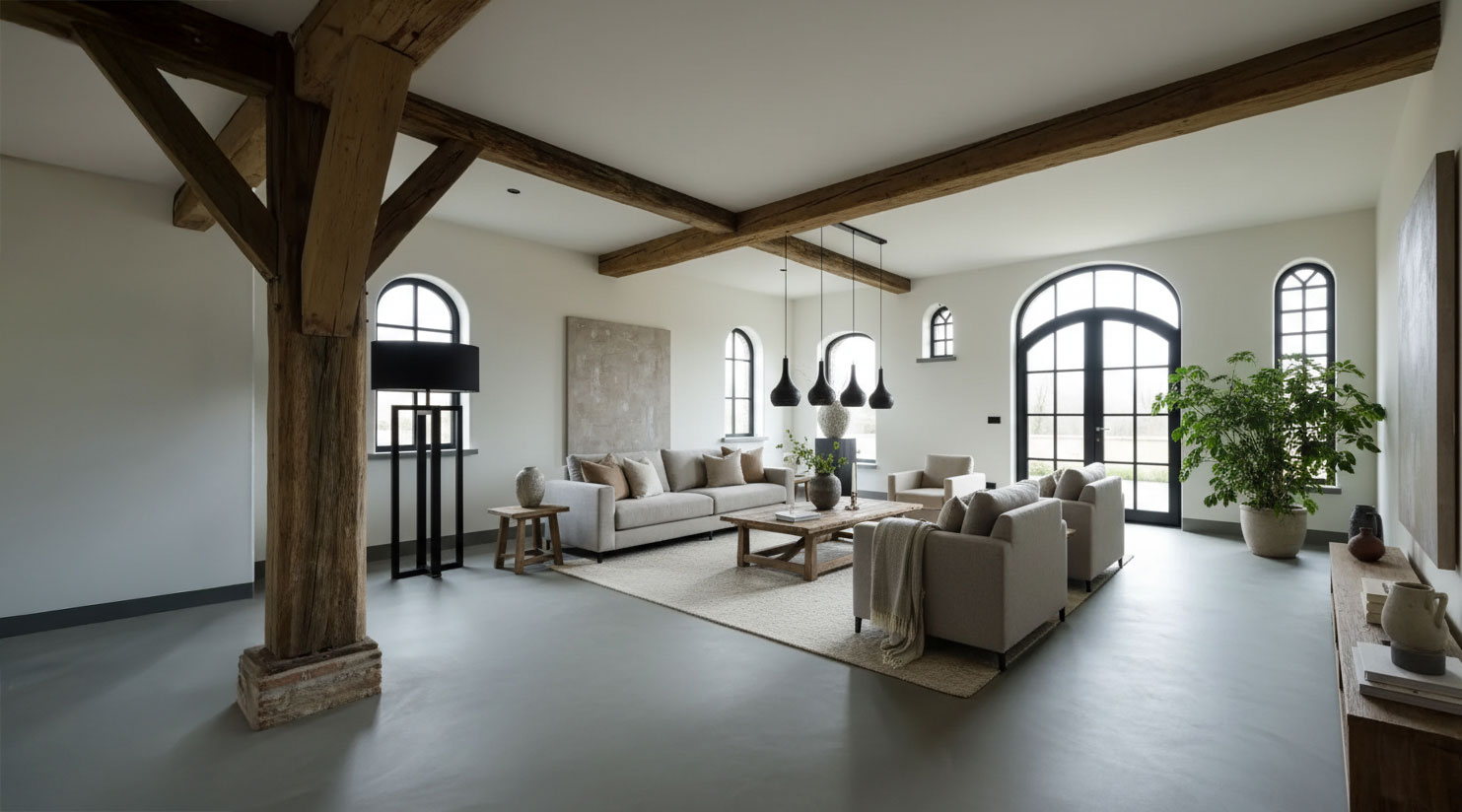 IQON vloer en wand in combinatie